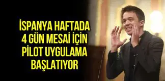 İspanya haftada 4 gün mesai için pilot uygulama başlatıyor ispanya haftada 4 gün mesai