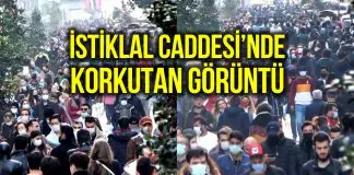 İstanbul’da kısıtlamasız ilk cumartesi: Vatandaşlar İstiklal Caddesi’ne akın etti! istiklal caddesi