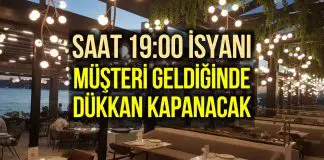 Bar ve restoranların saat isyanı: Müşteri geldiğinde dükkan kapanacak! Bar ve restoranların saat isyanı: Müşteri geldiğinde dükkan kapanacak!