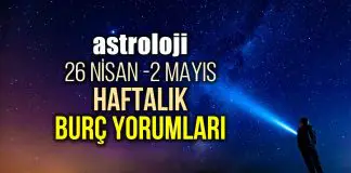 Astroloji: 26 Nisan – 2 Mayıs 2021 haftalık burç yorumları haftalık burç yorumları