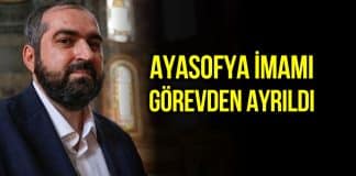 Ayasofya imamı Mehmet Boynukalın görevinden ayrıldı