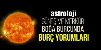 Astroloji: Güneş ve Merkür boğa burcunda burç yorumları günlük burç yorumları