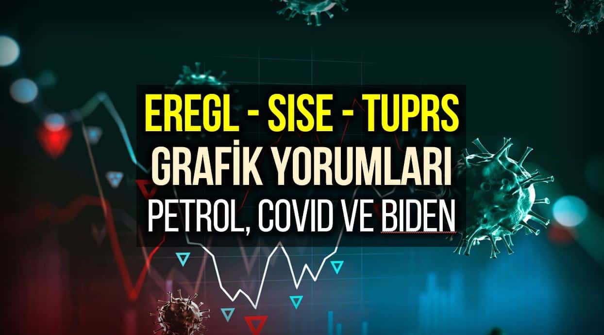 EREGL, SISE ve TUPRS grafik yorumları: Petrol, Covid ve Biden