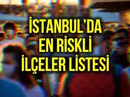 en riskli ilçeler