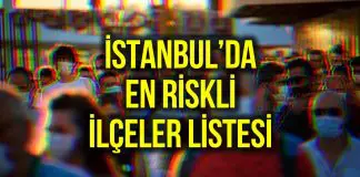 Korona vakalarının 10 kat arttığı İstanbul’da en riskli ilçeler açıklandı en riskli ilçeler