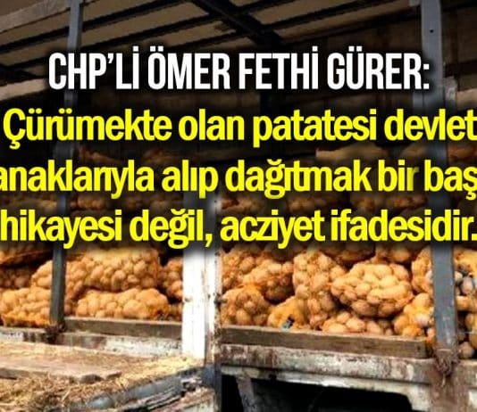 patates dağıtımı