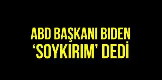 ABD Başkanı Joe Biden 1915 olaylarıyla ilgili ‘soykırım’ ifadesini kullandı biden soykırım