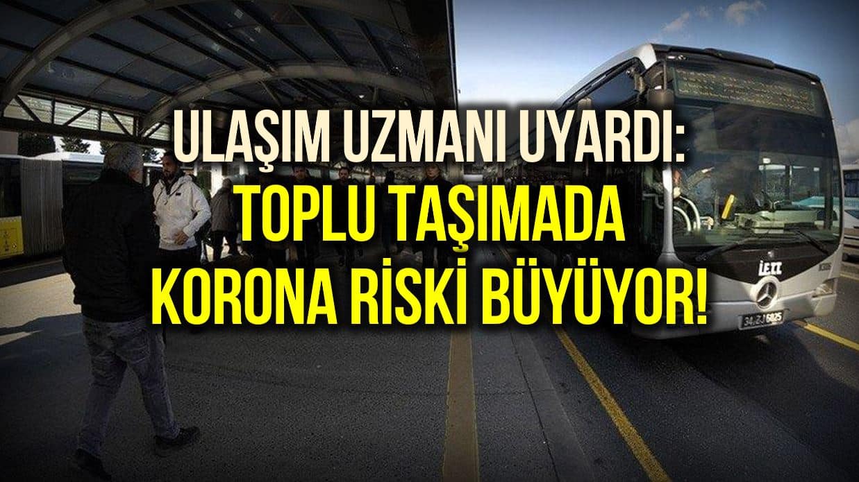 Kademeli mesai uygulanmadı: İstanbul toplu taşımada korona riski büyüyor!