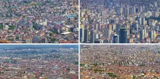 Çamlıca Kulesi’nden İstanbul manzarası işte böyle görünüyor! çamlıca kulesi manzarası