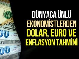 Dolar Euro tahmini