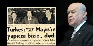Devlet Bahçeli’nin 27 Mayıs çelişkisi bahçeli 27 mayıs