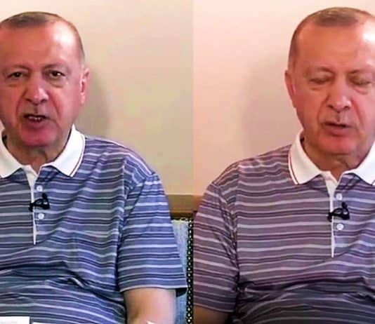 erdoğan uyuklaması