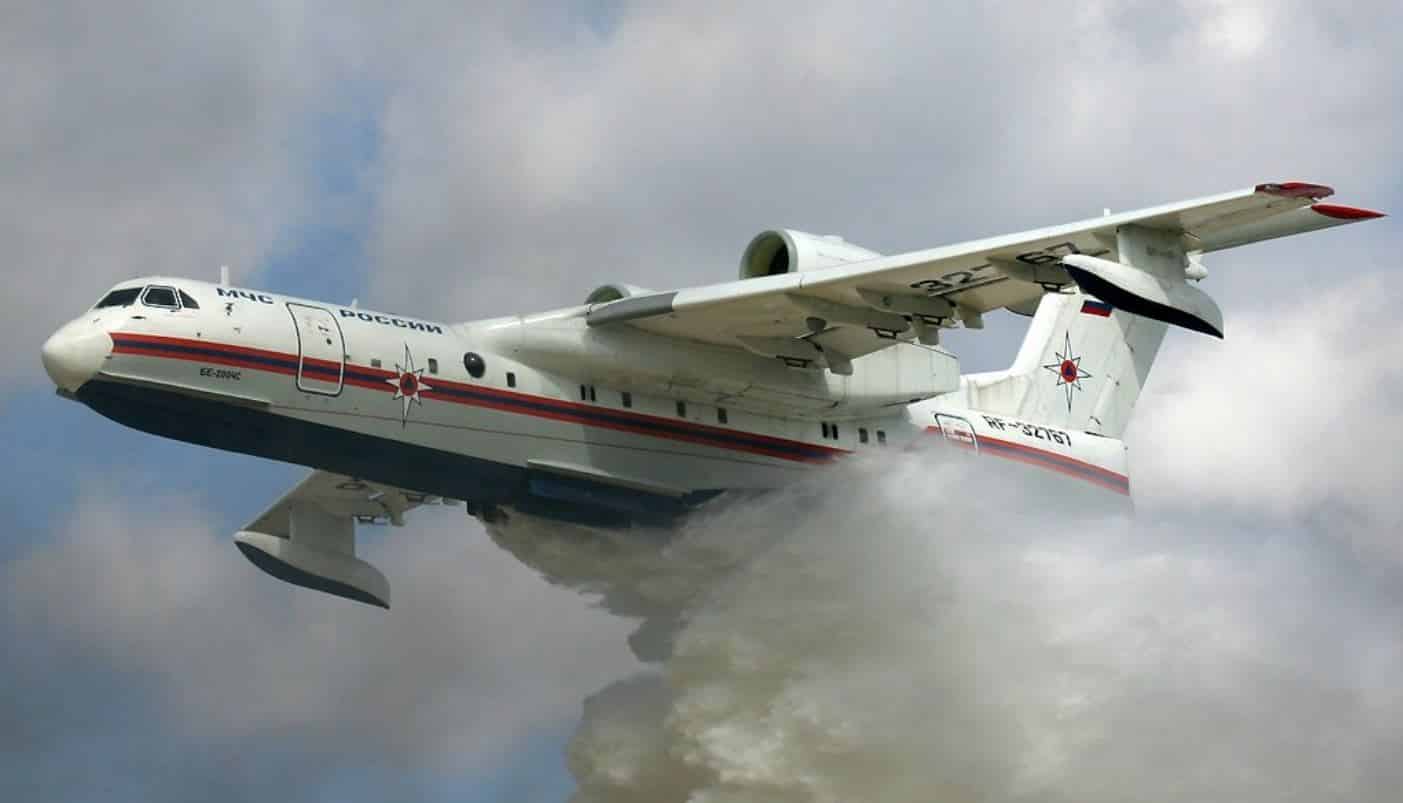 Kahramanmaraş'ta yangın söndürme uçağı