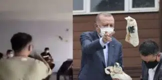 Çay dağıtan lise öğrencilerine ‘Cumhurbaşkanını alaylı bir tavırla taklit etme’ tutanağı Çay dağıtan lise