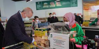 Erdoğan market alışverişinde: Fiyatlar gayet uygun! erdoğan market