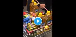 Marketlerde şimdi de yağ kuyrukları oluşmaya başladı! yağ kuyrukları
