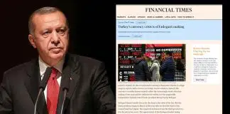 Financial Times: Türk Lirası’ndaki değer kaybının nedeni Erdoğan Financial Times erdoğan