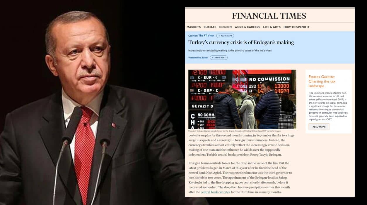 Financial Times erdoğan