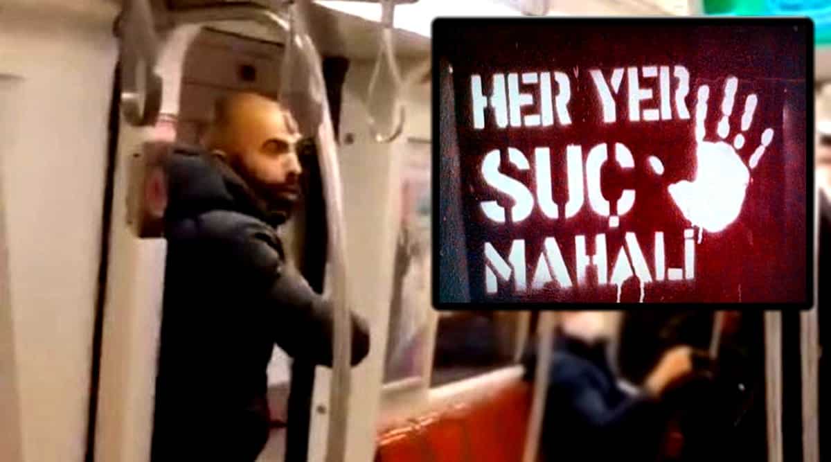Kadıköy metrosunda