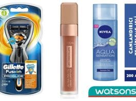 watsons kozmetik ürünleri