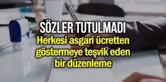 Asgari ücret AGİ yasa teklifi: Herkesi asgari ücretten göstermeye teşvik eden bir düzenleme Asgari ücret AGİ