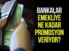 Emekli maaşı promosyon