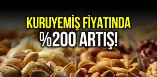 Kuruyemiş fiyatları son 1 yılda yüzde 200 arttı! Kuruyemiş fiyatları