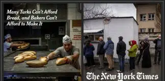 Ekmek kuyruğu New York Times’ta: Türkler enflasyonla boğuşuyor! new york times