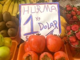 Pazarda dolarla satış