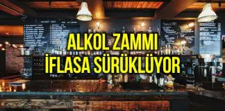 Alkol zammı cafe bar esnafını iflasa sürüklüyor! alkol zammı bar
