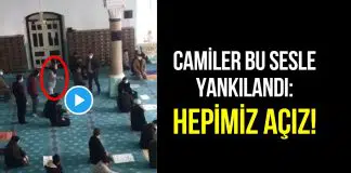 Camiler bu sesle yankılandı: Hepimiz açız! cami açız
