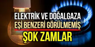 2022’ye zam şoklarıyla girdik: Elektrik ve doğalgaza büyük zam! Elektrik doğalgaza