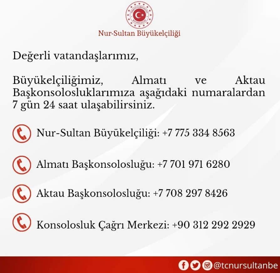 nur sultan büyükelçiliği