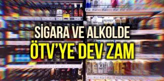 Sigara ve alkol fiyatlarına zam kapıda: ÖTV artış oranı yüzde 47 oldu! Sigara alkol ötv