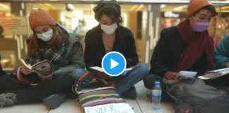 İstanbul’da kadınlar “Ev soğuk” deyip AVM’ye sığındılar! avm eylem