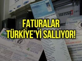 Elektrik doğalgaz fatura