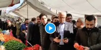 Pazarda şok fiyatlar: Bir patlıcan, bir domates, bir salatalık ve bir biber 20 lira! pazarda fiyatlar