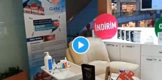 diş temizliği standı