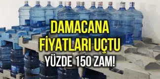 Damacana su fiyatlarına büyük zam! Damacana fiyatları