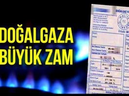 Doğalgaz zam