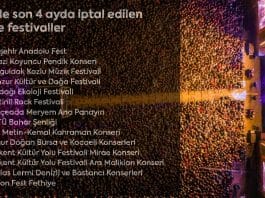 iptal edilen festivaller