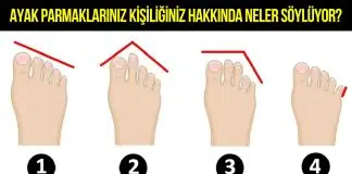 Ayak parmaklarınızın uzunluğuna göre kişilik analizi ayak kişilik testi