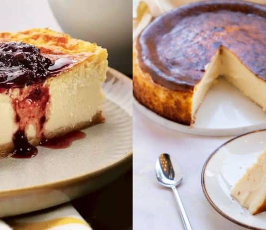 San Sebastian cheesecake