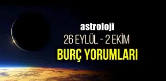 Astroloji: 26 Eylül – 2 Ekim haftalık burç yorumları haftalık burç yorumları
