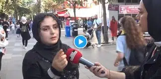 Sokak röportajında “Geçinemiyoruz” diyen kadın: Oyumuzu Erdoğan’a vereceğiz Sokak röportajında