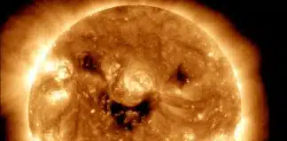 NASA, Güneş’in ‘gülüşünü’ yakaladığı fotoğrafı paylaştı gülümseyen güneş