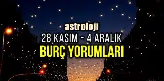 Astroloji: 28 Kasım – 4 Aralık haftalık burç yorumları burç yorumları