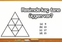 üçgen testi