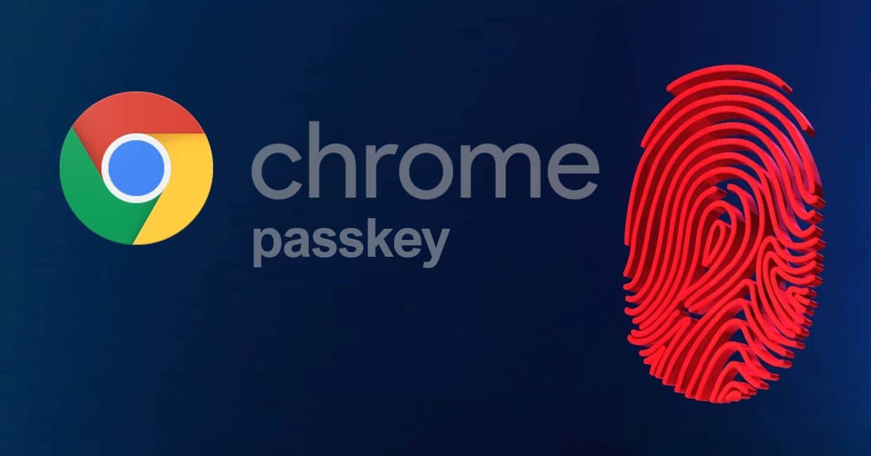 Google Chrome passkey