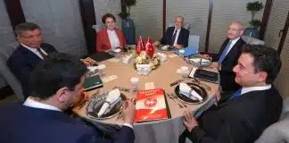 9 saat süren Altılı Masa toplantısından ortak bildiri Altılı Masa